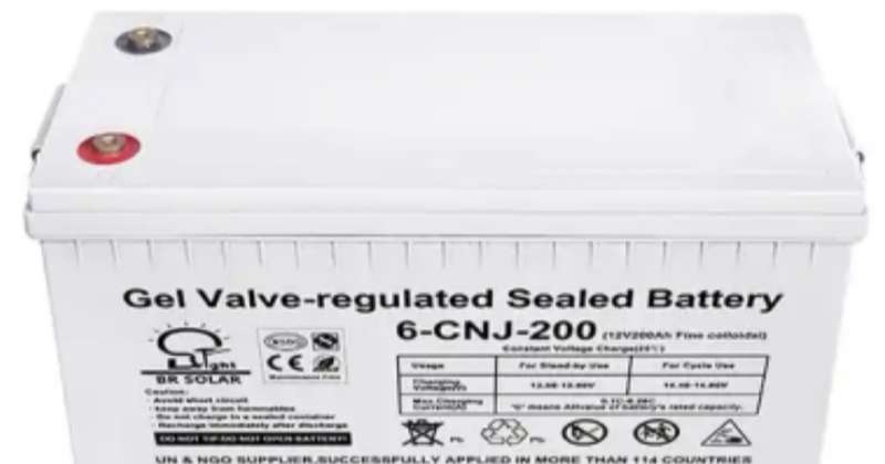 120 AH SEALED GEL SOLAR BATTERY 12VOLT