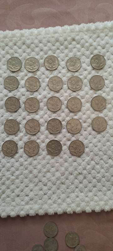 Old SA coins