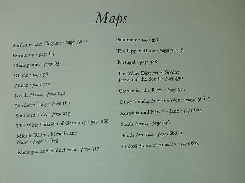 LARGE THICK BOOK - WINES OF THE WORLD - 714 PAGES