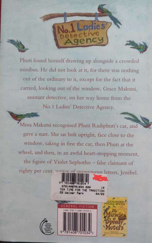 Tea Time for the Traditionally Built,Alexander McCall Smith