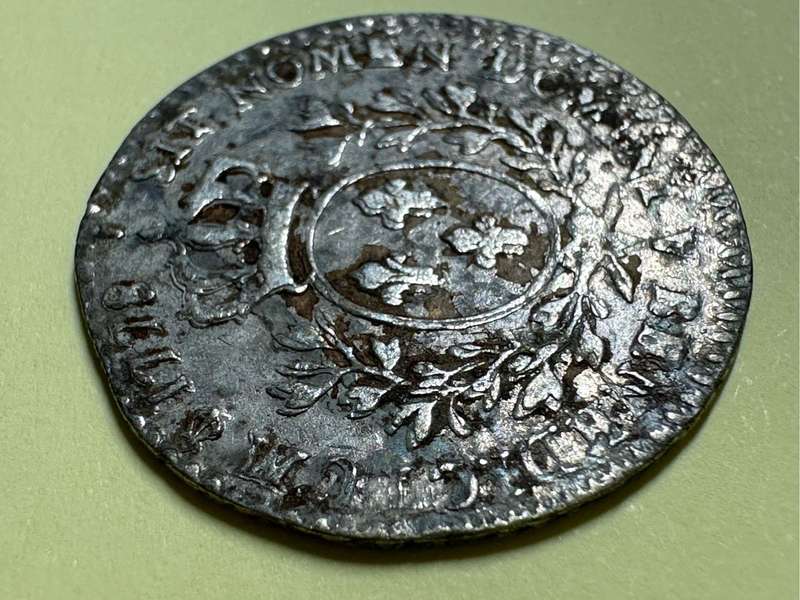 1/10 ecu Louis XVI 1778 French coin
