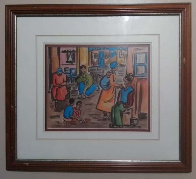 Lucas V Mahome Painting