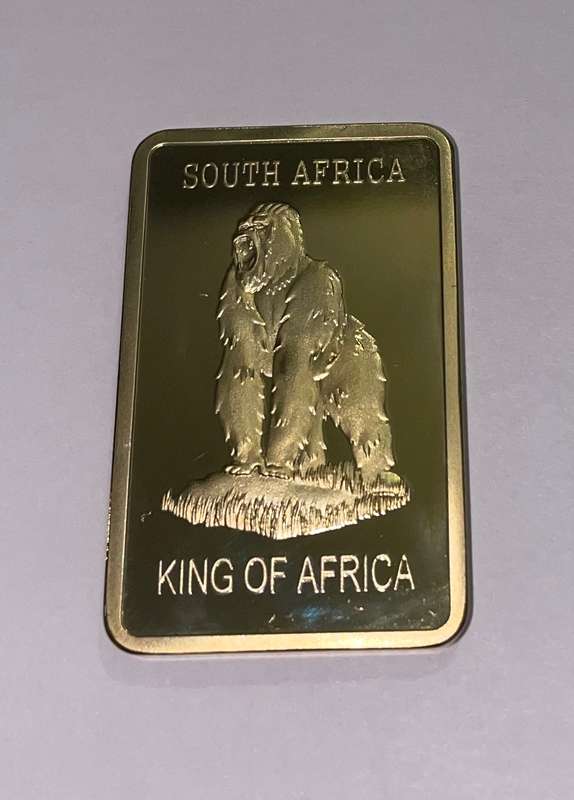 Fyngoud  100 Mils .999 Fine Gold Clad One Troyounce