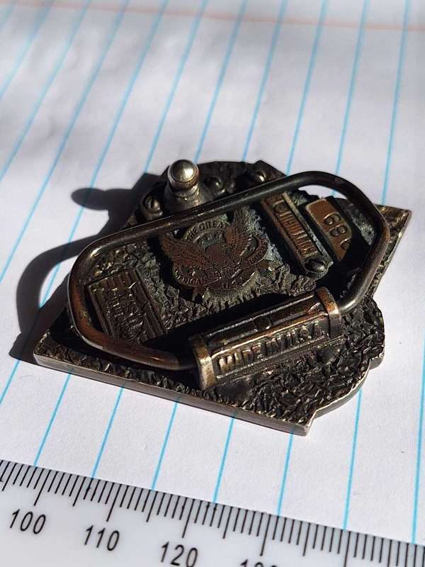 USA MARINE RECON Belt Buckle