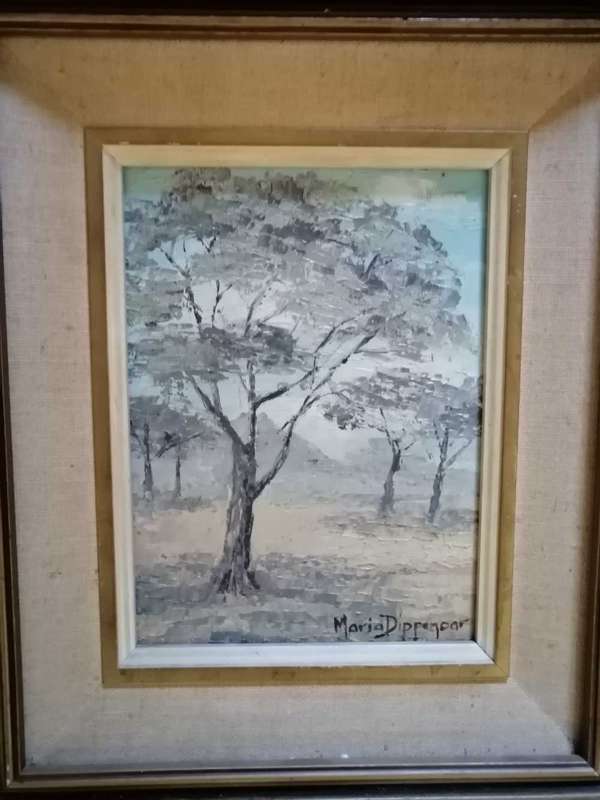 Maria DIPENNAR oils on board