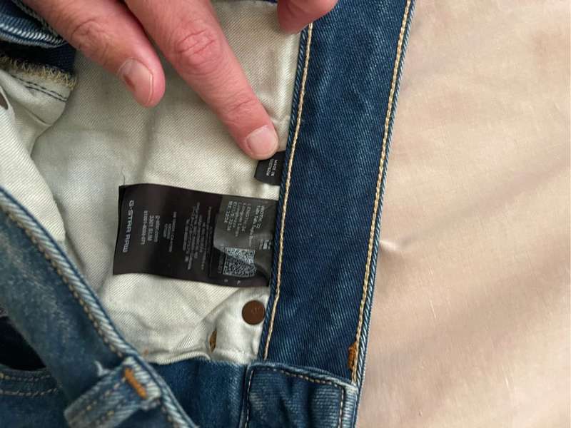G star raw blue jeans size 32 medium great condition