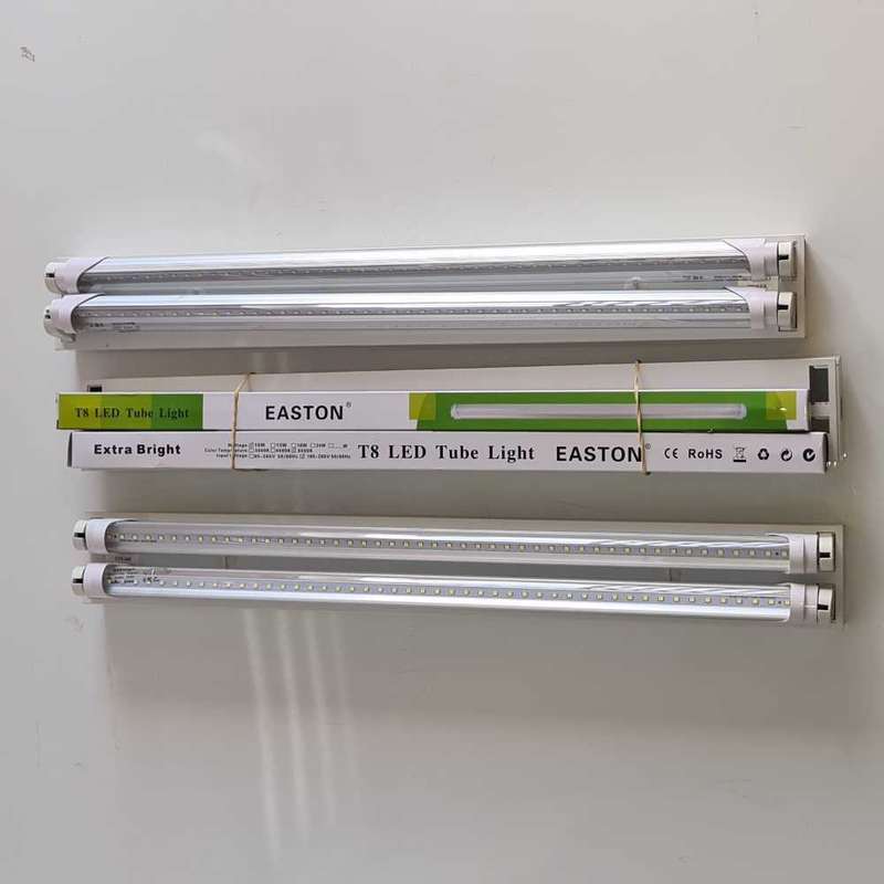 T8 LED Tube lights x 3 pairs.