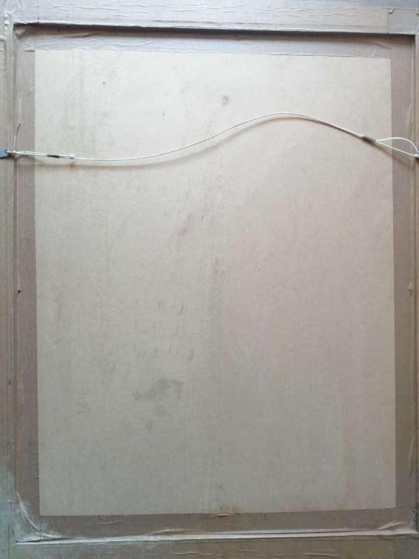 Very rare!! Rochelle feinstein oils on canvas board