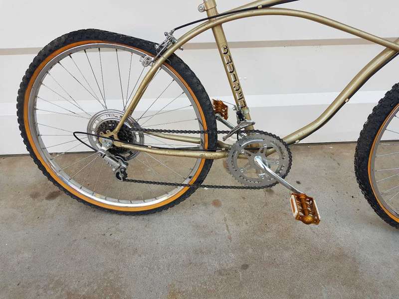 Vintage Peugeot bomber bicycle