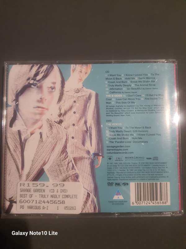 Savage garden double cd