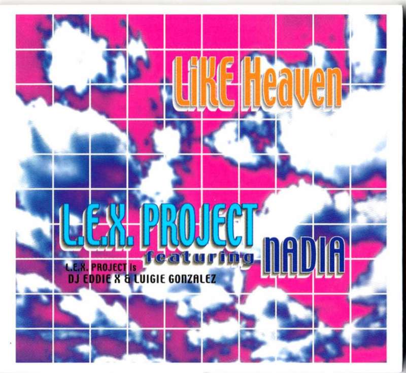 L.E.X. Project Featuring Nadia  Like Heaven (2000, CD)