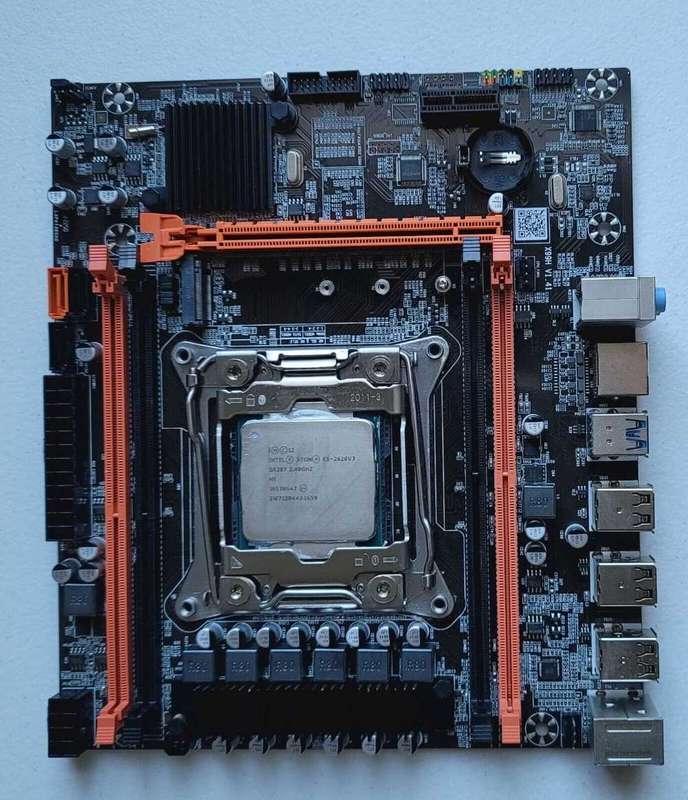LGA 2011-3 X99 Motherboard, Xeon E5 2670 V3 CPU 12CORES 24THREADS,  16GB DDR4 RAM Combo