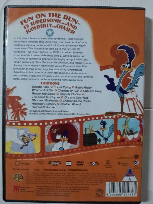 Wile E. Coyote DVD Cartoon