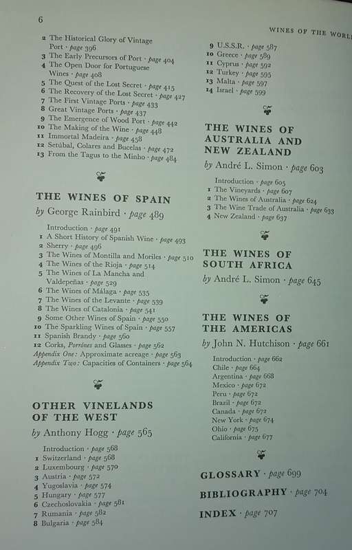 LARGE THICK BOOK - WINES OF THE WORLD - 714 PAGES