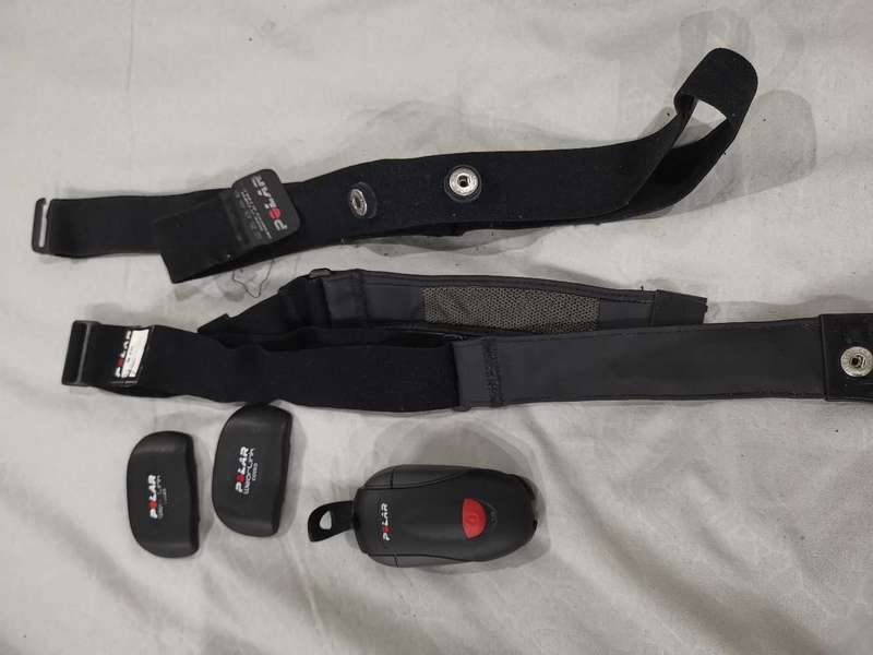 Retro Polar heart rate monitor bundle