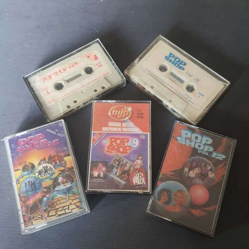 Pop Shop Volume: 8, 9, 12, 15, 26 (Tape Cassette)