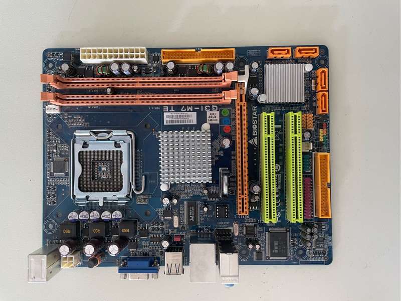 Biostar G31-M7 TE** Dead not turning On**