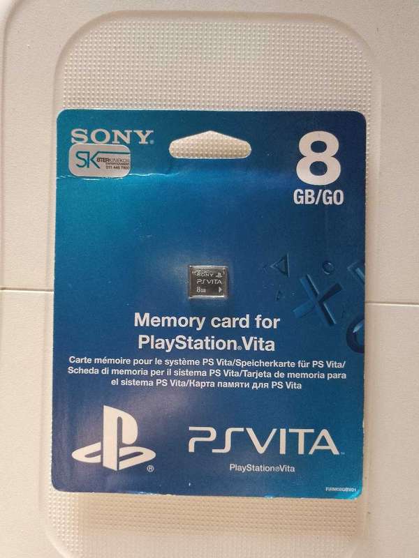 PS Vita Memory Card 8gb - Sealed packet