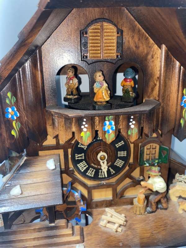 Large Vintage German Cuckoo Clock