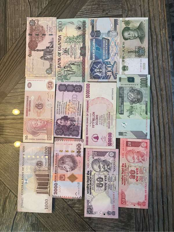 Various Banknotes