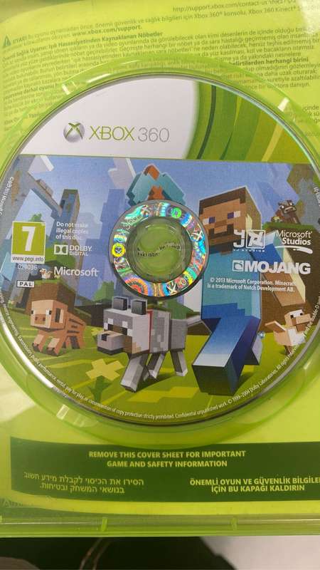 Xbox 360 Minecraft