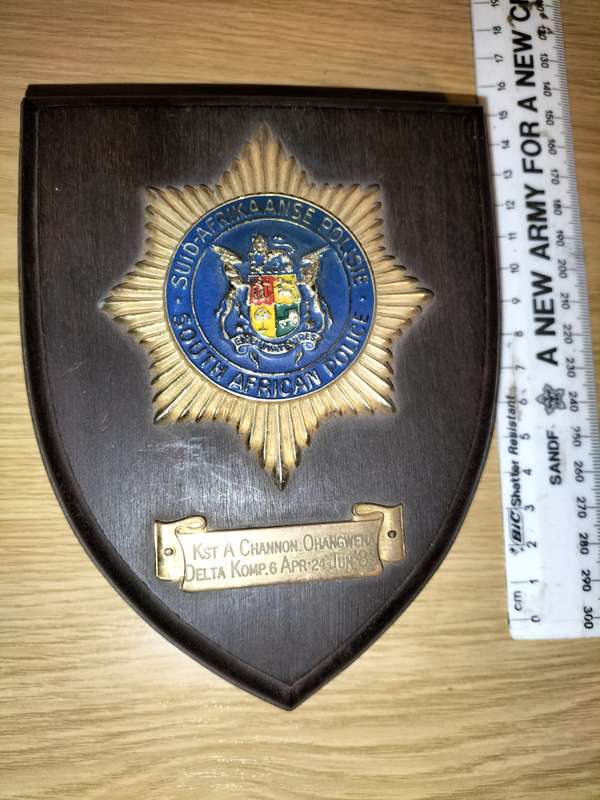 Old SAP Plaque