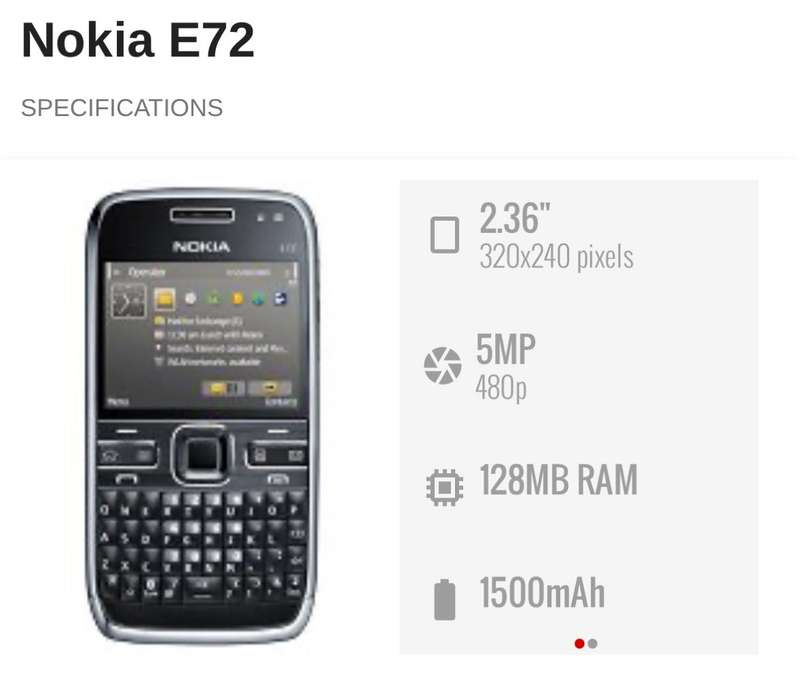 Nokia E72