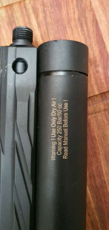 Reximex RPA .22 PCP Air Pistol - Walnut grip + Bushnell phantom scope