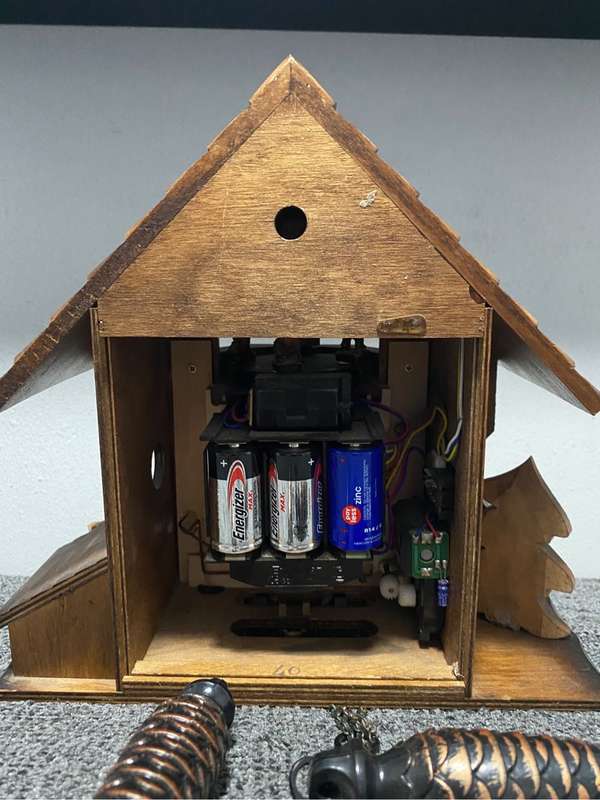 Large Vintage German Cuckoo Clock