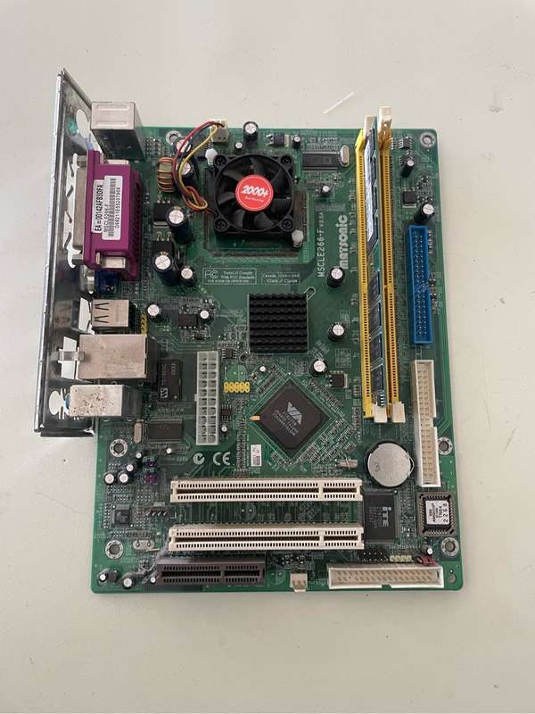 Matsonic Motherboard Combo**Untested**Sold as is for parts or repair