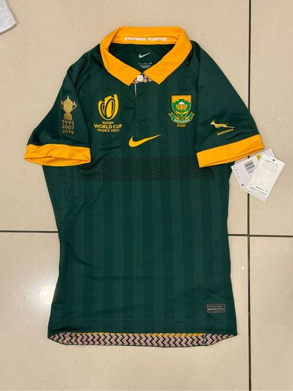 Springbok 2023 Rugby World Cup Match Replica Jersey