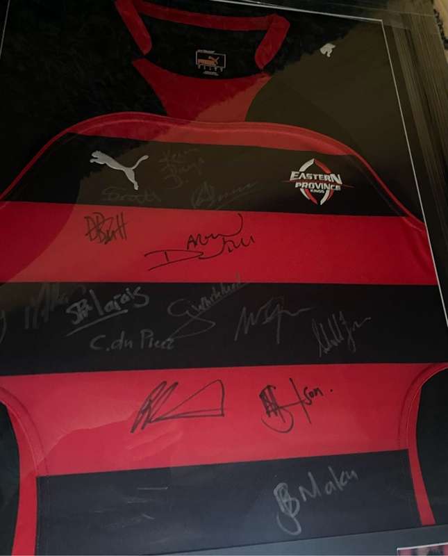 Rugby Jersey Framed and Signed Kings
