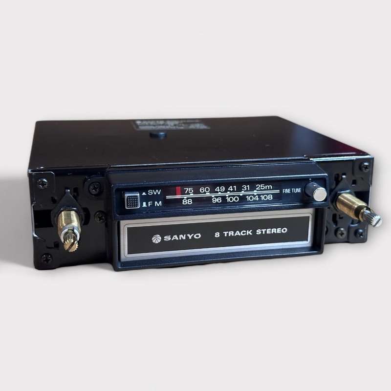 Vintage SANYO 8-Track Player (Unused)