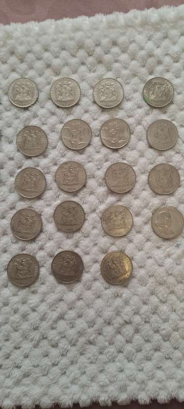 Old SA coins