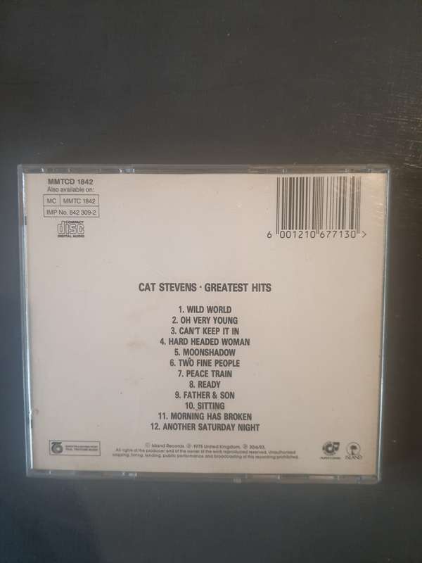 Cat stevens greatest hits cd