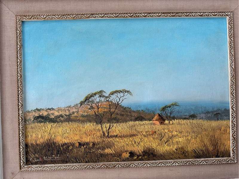 Michael Albertyn ( SNR ) oil painting