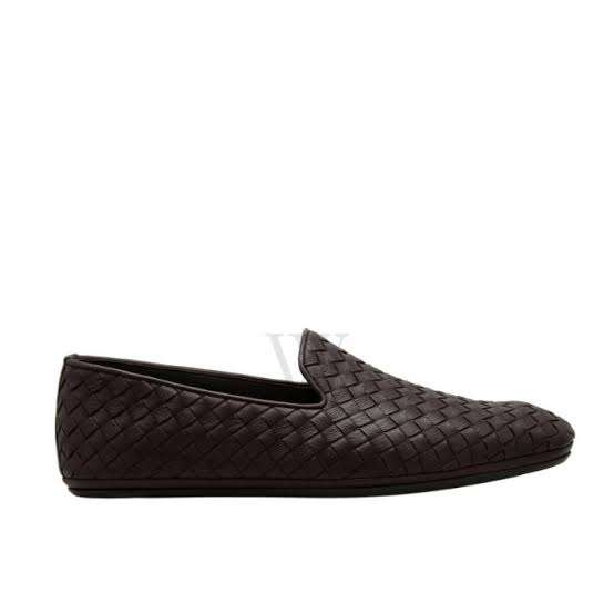Bottega Veneta Intrecciato Leather Studded Loader