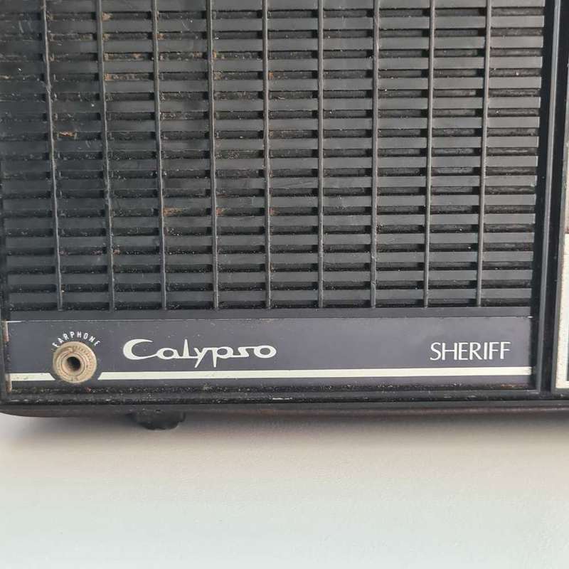 Calypso Sheriff vintage Radio