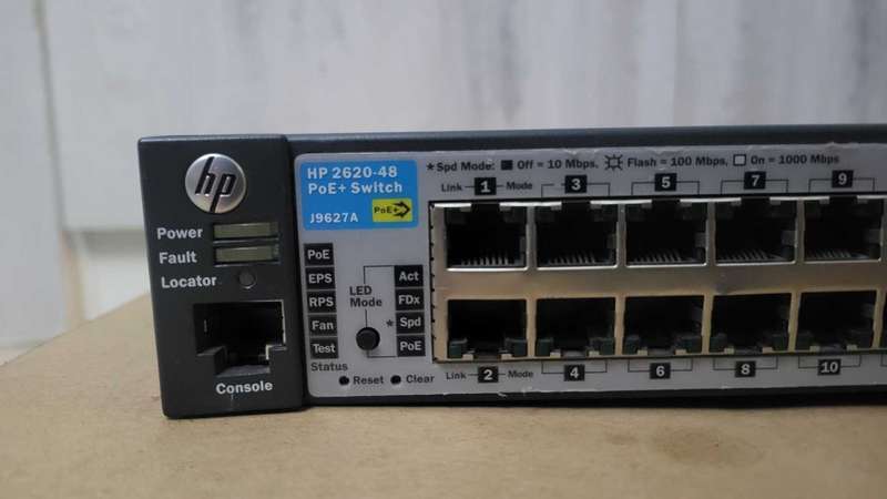 HP Aruba 48port POE Switch - No Reserve!