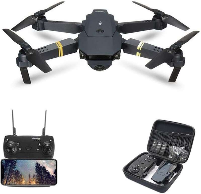 998 Pro Micro Foldable Drone Set With Dual Cameras