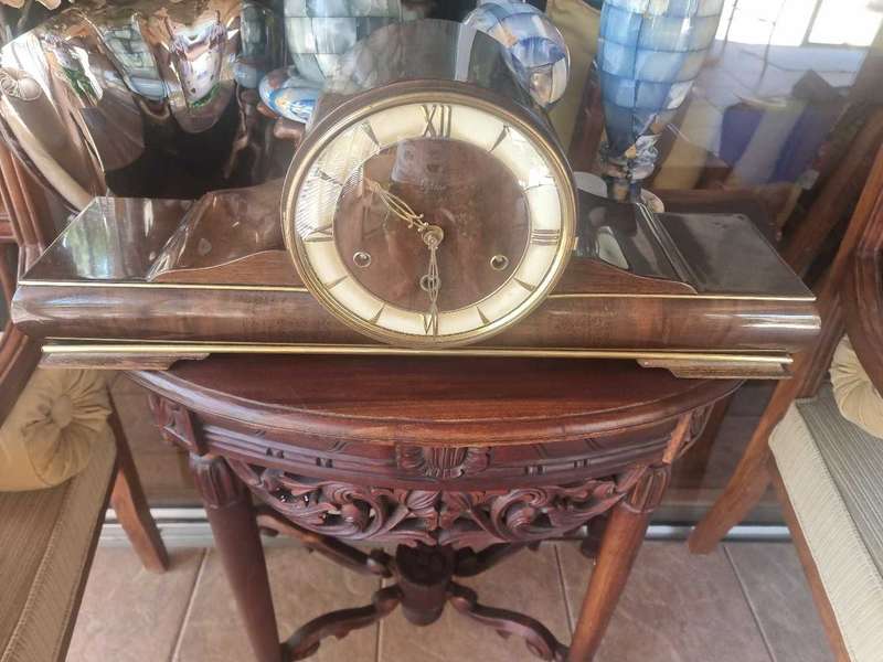 3 X antique  clocks