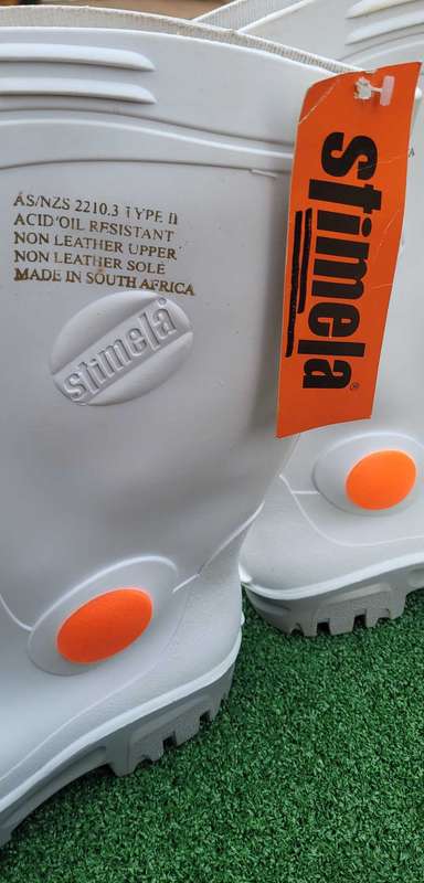 High Quality Size 13 Steel Toe-Capped STIMELA Executive Safety Gum Boots