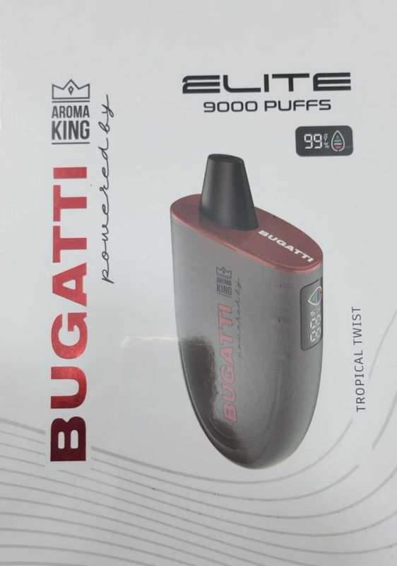 Bugatti 9000 puffs new introduced competition of nasty