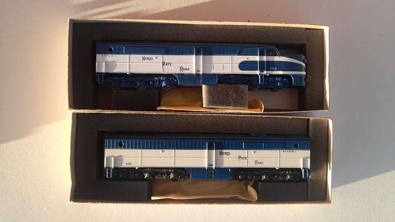 ATHEARN HO ALCO PA-1 locomotive A and dummy B