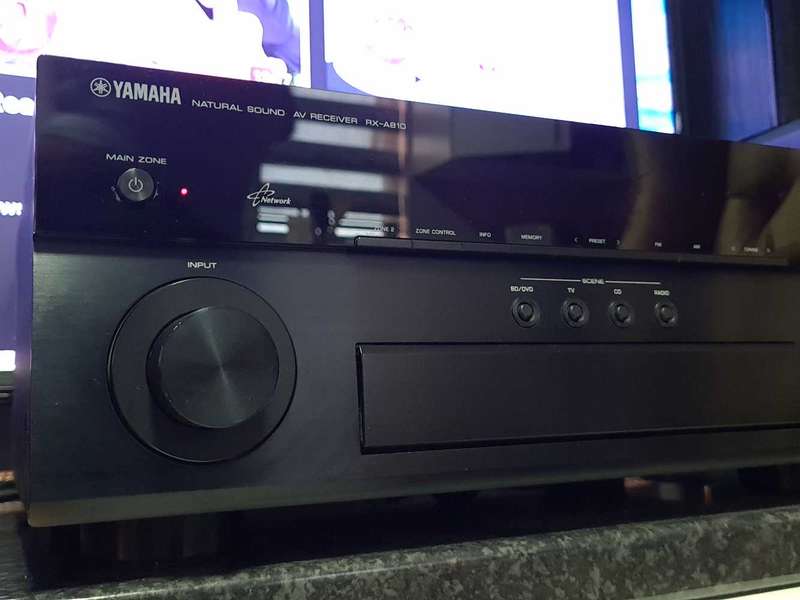 Yamaha Rx-a810 Receiver & Pure acoustics Supernova 5F speaker set.