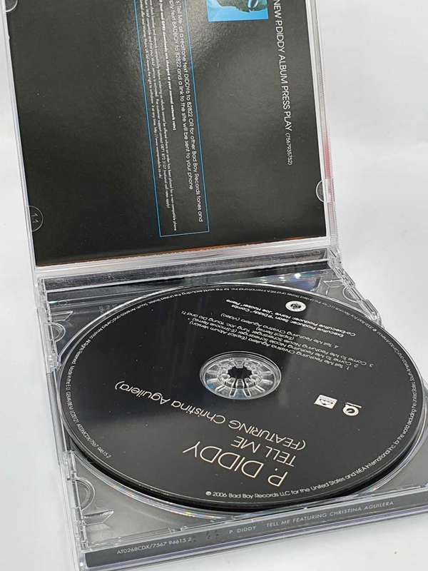 P. Diddy Featuring Christina Aguilera  Tell Me (2006, CD)