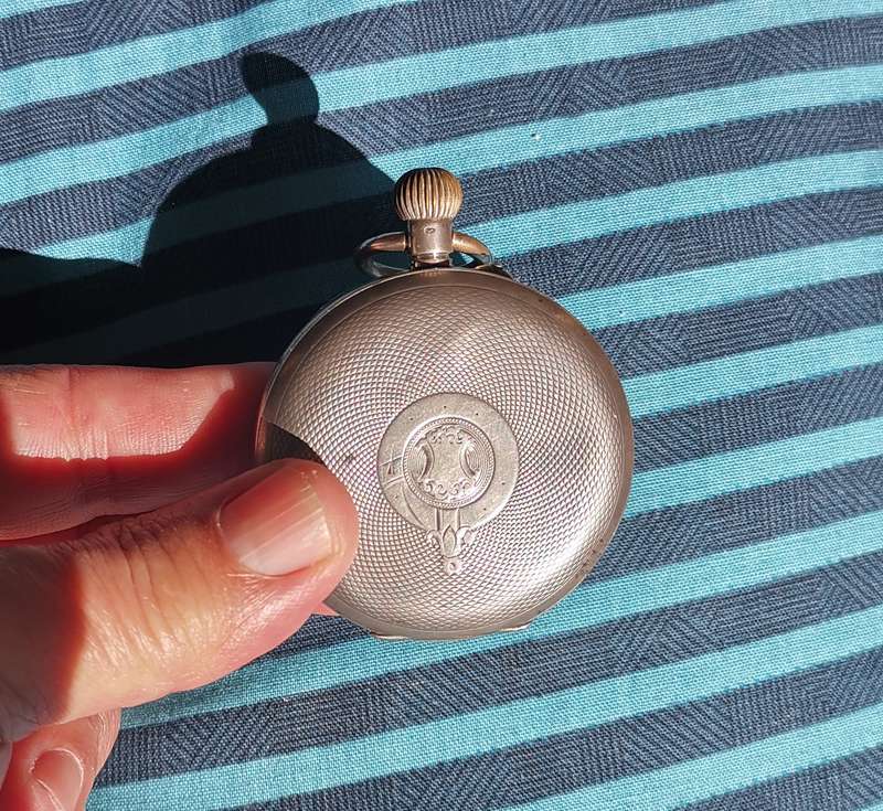 Antique Silver Pocket Watch (not working)
