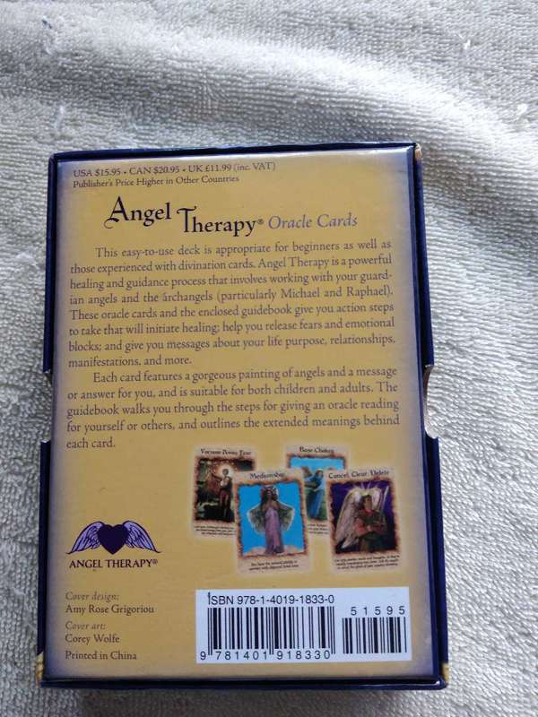 Doreen Virtue ANGEL THERAPY ORACLE CARDS