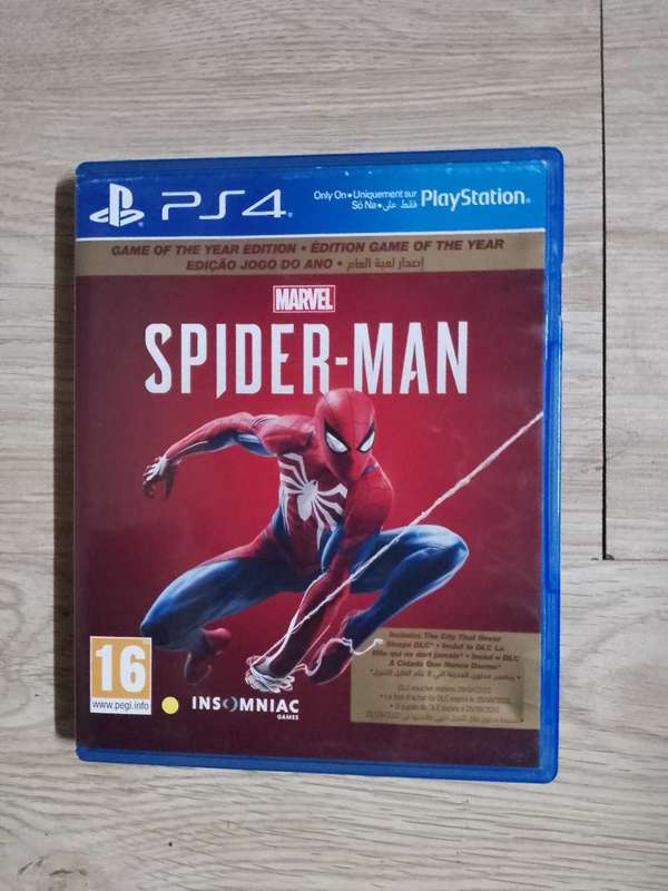 Spider-Man GotY edition for Ps4