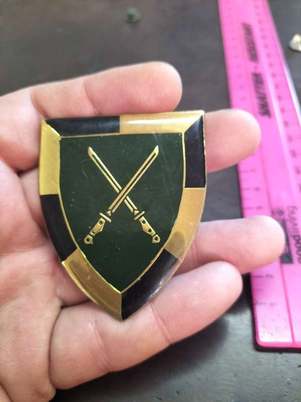 SADF Infantry School Flash (1x pin missing)